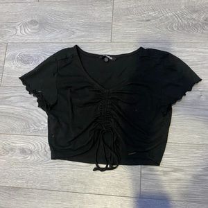 Black Crop Top